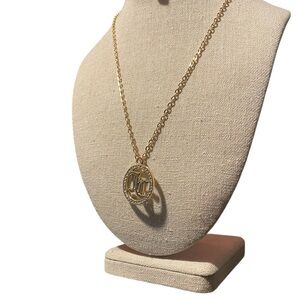 Juicy Couture Monogram Pendant Necklace